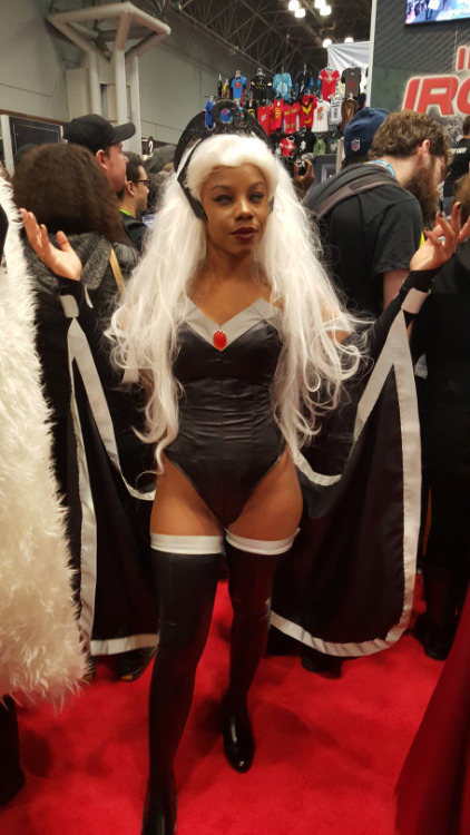 cosplayingwhileblack: Characters: Storm  Series: X-men Cosplayer: @princessangelinacosplay (Instagra