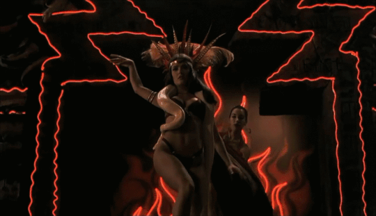 thedailybrainwave:  Salma Hayek as Santánico Pandemonium in From Dusk till Dawn