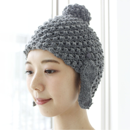 Buddha Statue Rahotsu Knit Cap