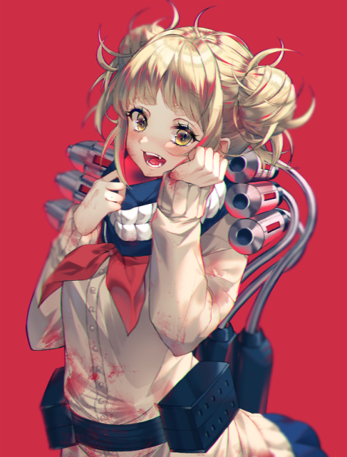 thetangles: ★  Kinty  |  トガヒミコ  ☆ ⊳ toga (my hero academia) ✔ republished w/permission <3