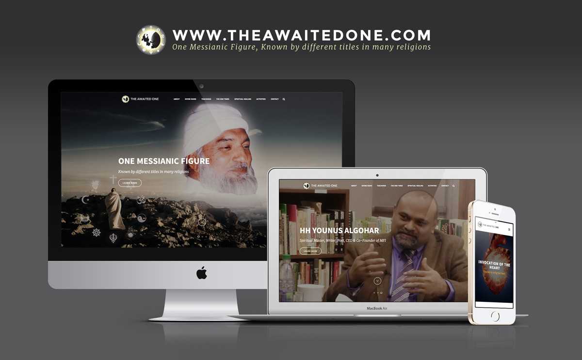 We’re so excited to be launching our NEW website, www.theawaitedone.com!
This new website focuses on the activities of our sister organisation, Messiah Foundation International. It discusses the arrival of the Awaited One Lord Ra Riaz Gohar Shahi,...