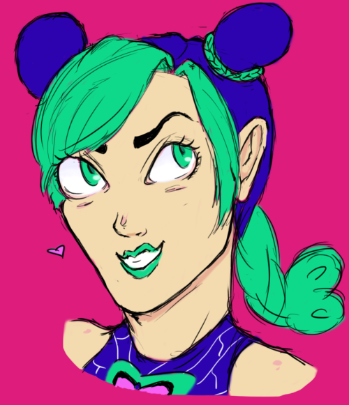 It’s a gd shame Araki doesn’t draw Jolyne with piercings you feel me?