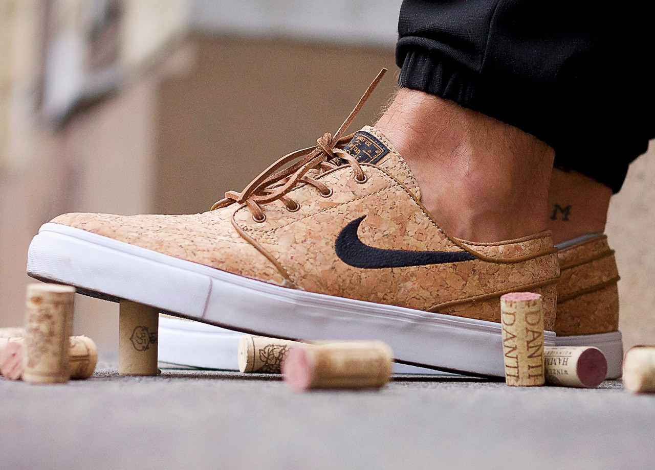 Nike SB Janoski 'Cork' (by Gerry Montana‎)... – Sweetsoles – Sneakers, kicks and trainers.