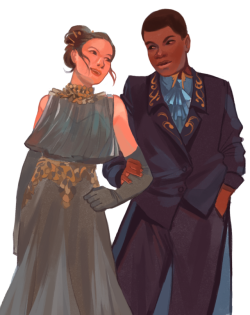 dopingues:Finn and Rey commission for @finnreyfridays Commission