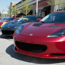 silentcartography:  English pretty.  All in a line also a German and some dude.  #SILENTCARTOGRAPHY #instacar #lotus #evora #elise #porsche #supercarsaturday 