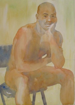 bloghqualls: Carlos León-Salazar - watercolor