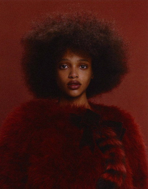 driflloon:obsessions : aya jones for self-service fw15