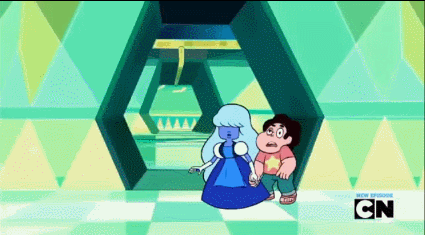 whatwouldtheindiansdo:  30 day SU meme: OTPs [¾] - Ruby/Sapphire“I’ve never had three eyes before…”“I’ve never had more than one! It was nice…”