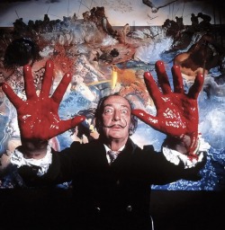 painters-in-color:Salvador Dali by Philippe