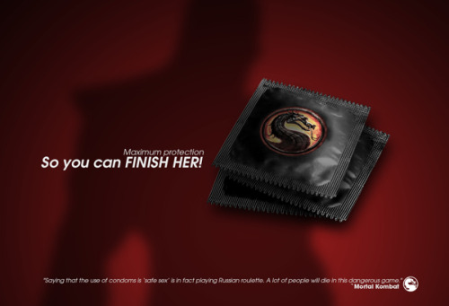 makaveli-soldier:  therisingroad:  Cool design for condom by Bosslogic https://www.behance.net/gallery/Safety-First/15234065  The last one’s a bit rapey