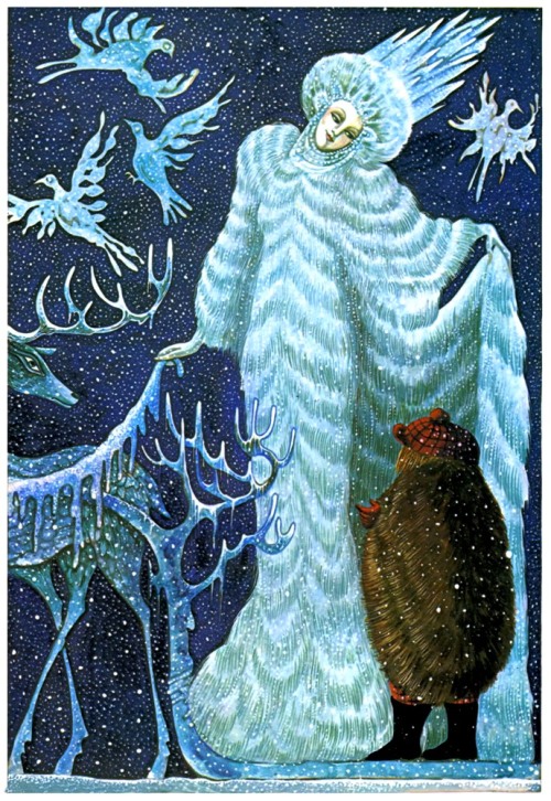 enchantedbook: Snow Queen - Errol Le Cain