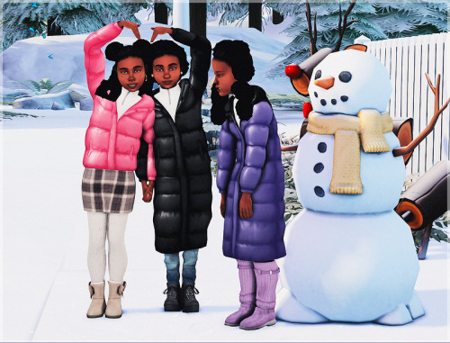 littletodds:Lookbook “Snow fun”Solstice Jackets @nucrests  LinkAutumn Skirt for girls @remaron  Link