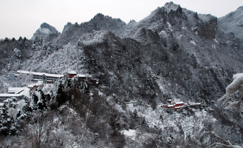 Taoist temples on Wudang Mountains, Hubei, China. Photos by 中国国家地理.
