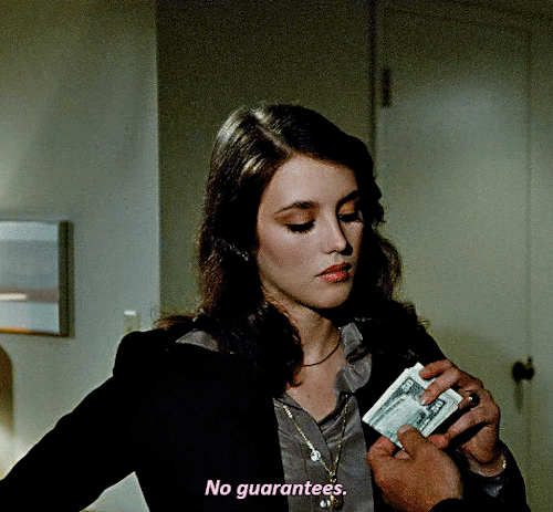 ISABELLE ADJANI As The Player THE DRIVER Dir. Walter Hill, 1978