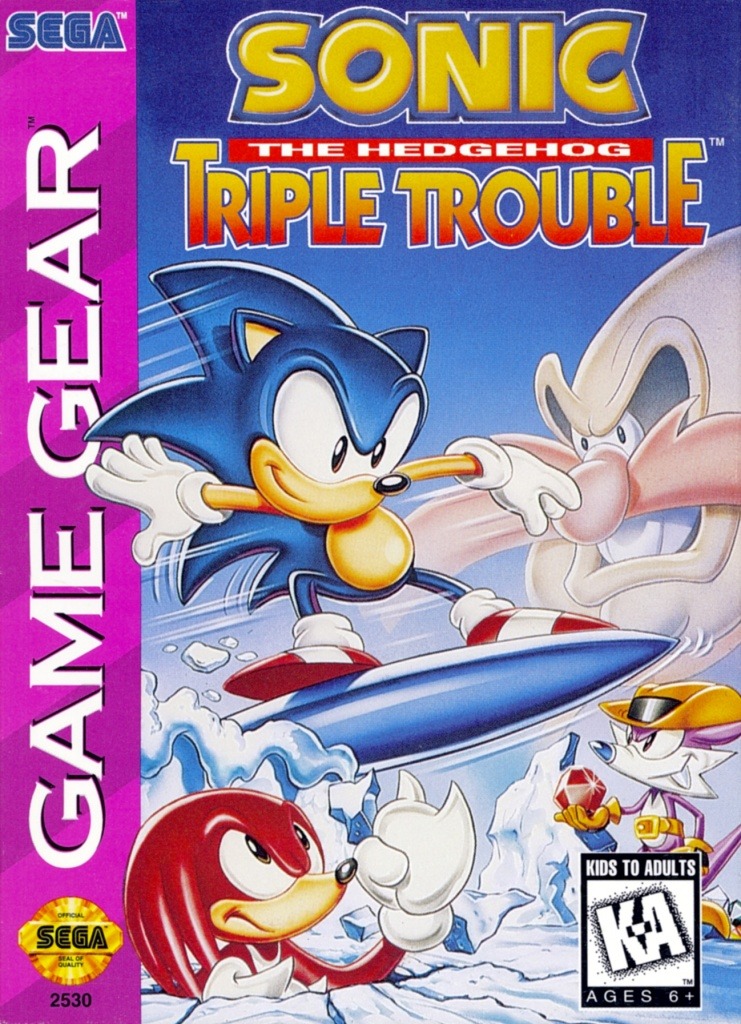 boxvsbox:  Sonic &amp; Tails 2 VS. Sonic the Hedgehog: Triple Trouble, 1994