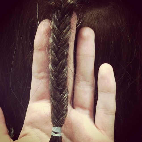 XXX Fishtail braid! photo