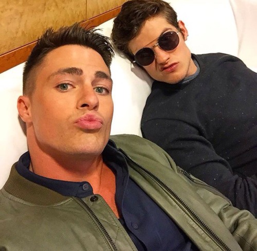 Boys back at in in Rome! (via @coltonhaynes on instagram)