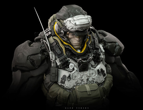 ArtStation - TACTICAL HEAVY INFANTRY, by Alex Figini