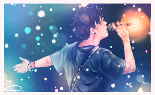 “This song is for you, my brightest star.”(Photo study with Kuroo!)[1] [2] [3] [4]