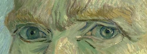 caravaggista:The eyes of Vincent van Gogh: Self Portraits, 1886 - 1889.