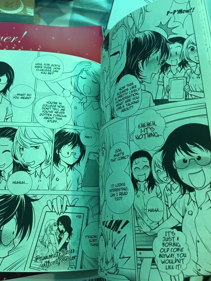 three-musqueerteers:  Today we got sample of Lily Love vol 1 English edition from