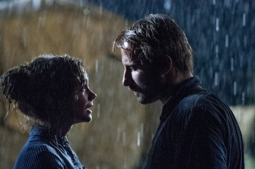 thepastonscreen: Bathsheba &amp; GabrielFar from the Madding Crowd (2015)