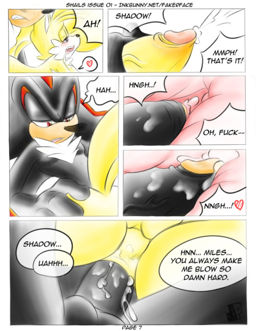 fluffygaysonicporn: Comic: ShailsArtist: FakerFaceLove this Comic so much &lt;3