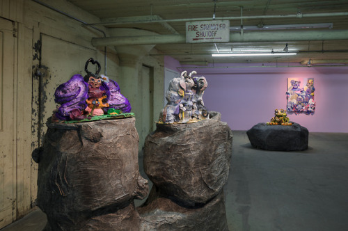 Installation Images of Alake Shilling’s exhibition “Monsoon Lagoon” Febr