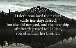 princemaedhros:Characters of the SilmarillionHaleth the Hunter : the daughter of Haldad and twin sis