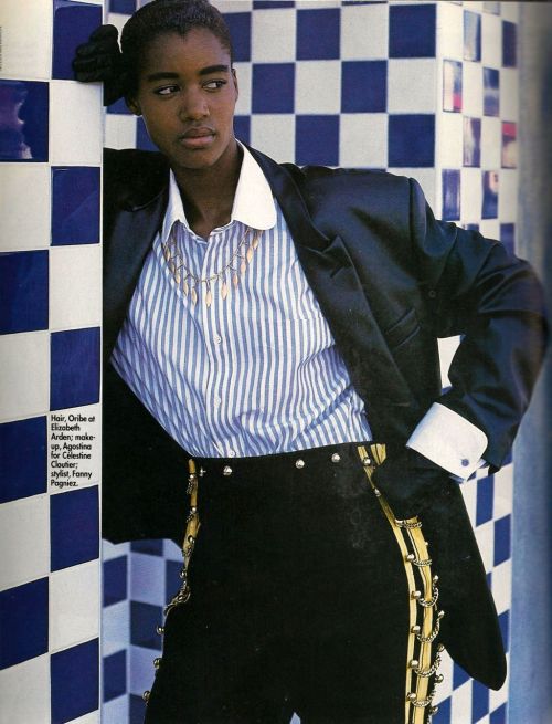 US ELLE December 1990: Sebastian