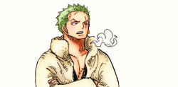 missgoldnweek:  snow zoro is good zoro