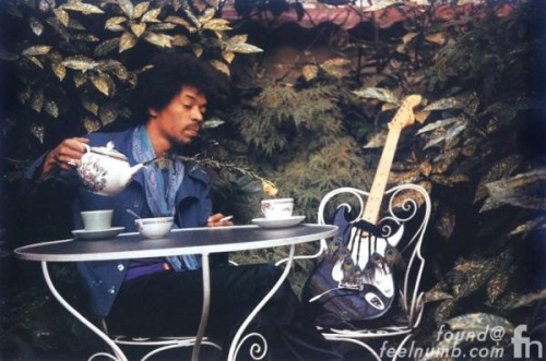 Some of the last photos taken of Jimi Hendrix the day before his death on September 17th, 1970. The 