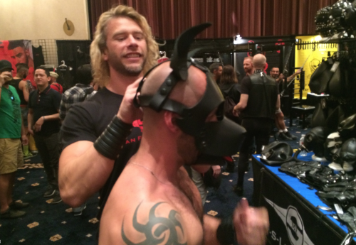 mr-s-leather:  Shots from our booth at IML! Thanks to everyone who came by and supported us. we love this event!