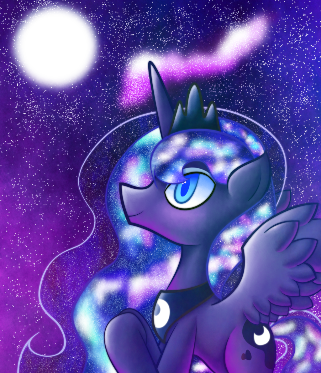 theponyartcollection:  Moonlight by ~Wendy-the-Creeper 