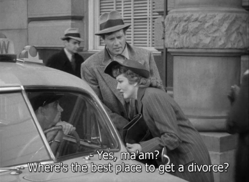 cinema0: The Palm Beach Story 1942, dir. Preston Sturges