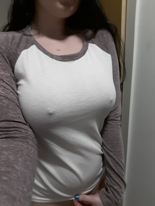 evillittleduck:  I like this t-shirt better without a bra