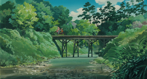 Tonari no Totoro scenery. 