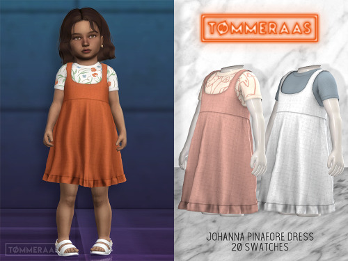 tommeraas-cc:Johanna Pinafore Dress (#32) - TØMMERAAS This was an item voted for by my patron