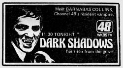 cryptofwrestling:  A great Dark Shadows TV