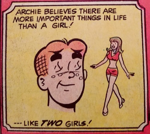 Out-of-context Archie panels.