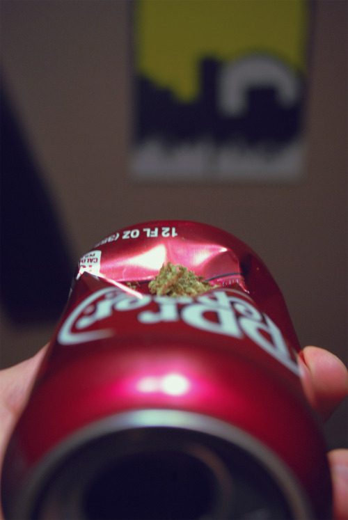 smokinskunt:  sheishigh:  This is how I first got high. :’)  ^^ahh same! A mini dr. pepper can