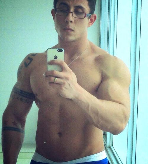 Porn photo Muscle Selfies