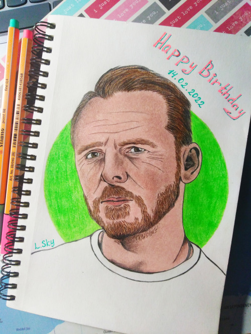 HAPPY SIMON PEGG DAY EVERYONE!!!Happy Birthday, dear Simon! Here’s my traditional (7th!!) birthday p