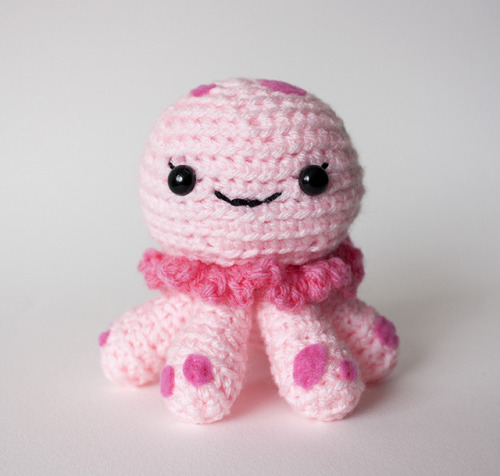 Crochet Princess Jellyfish Clara Plush! Available now in my shop: https://www.etsy.com/listing/58190