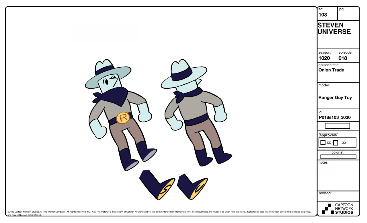 A selection of Character, Prop and Effect designs from the Steven Universe episode: