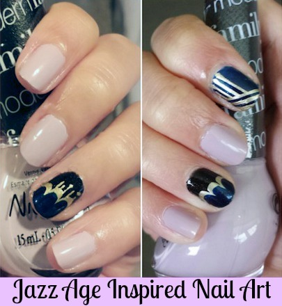 dreamcatchingandkisses:  Art Deco/20s/Gatsby Inspired nail art!  That top set is gorgeous.