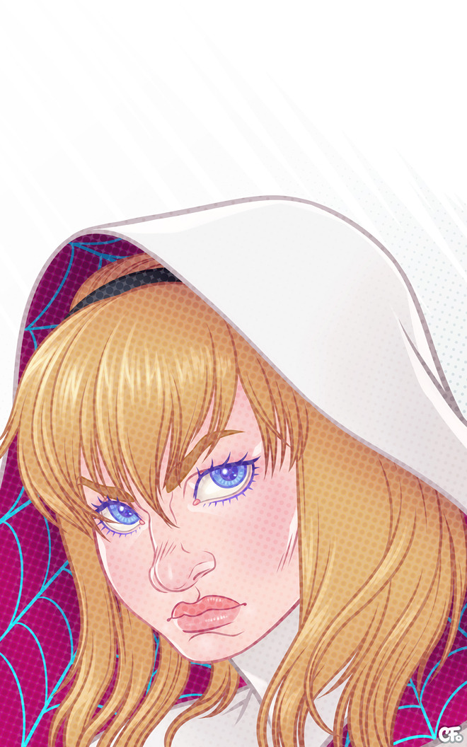 gunkiss:  Spider GwenGwen Stacy just got cooler!! She’s my fav Spiderman’ female