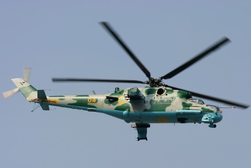 enrique262:Mil Mi-24P gunship helicopter, Ukrainian air force. 