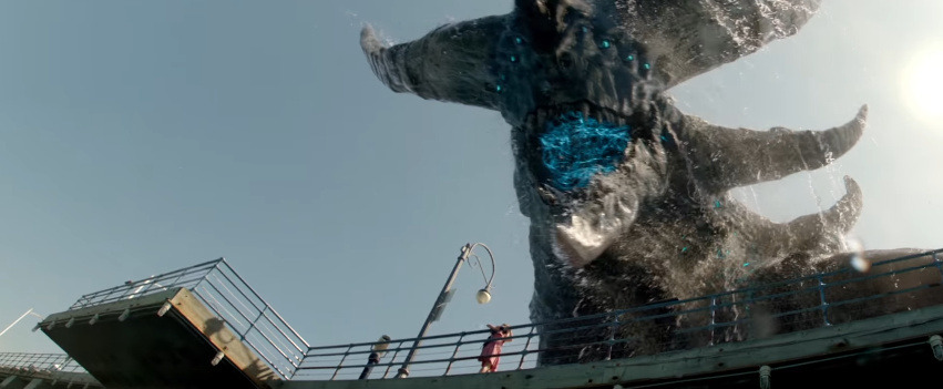 astoundingbeyondbelief:  The Santa Monica kaiju has a name! Insurrector was first
