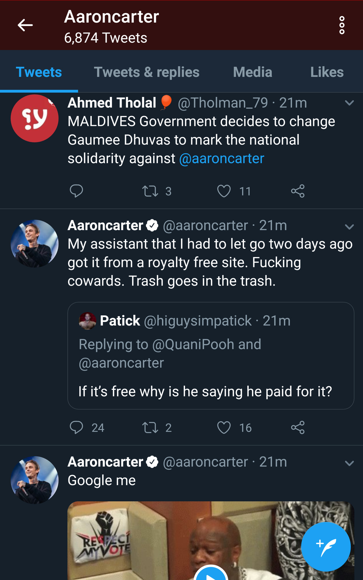 shimhaq:  So interesting stuff happened over the weekend. I found out that Aaron